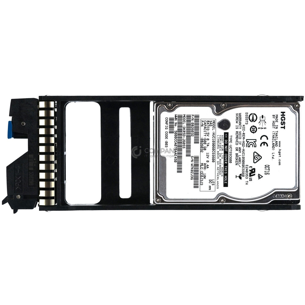 3282390-Q HITACHI HARD DRIVE 600GB 10K 6G SAS 2.5 SFF ST600MM0006, 9WG066-046